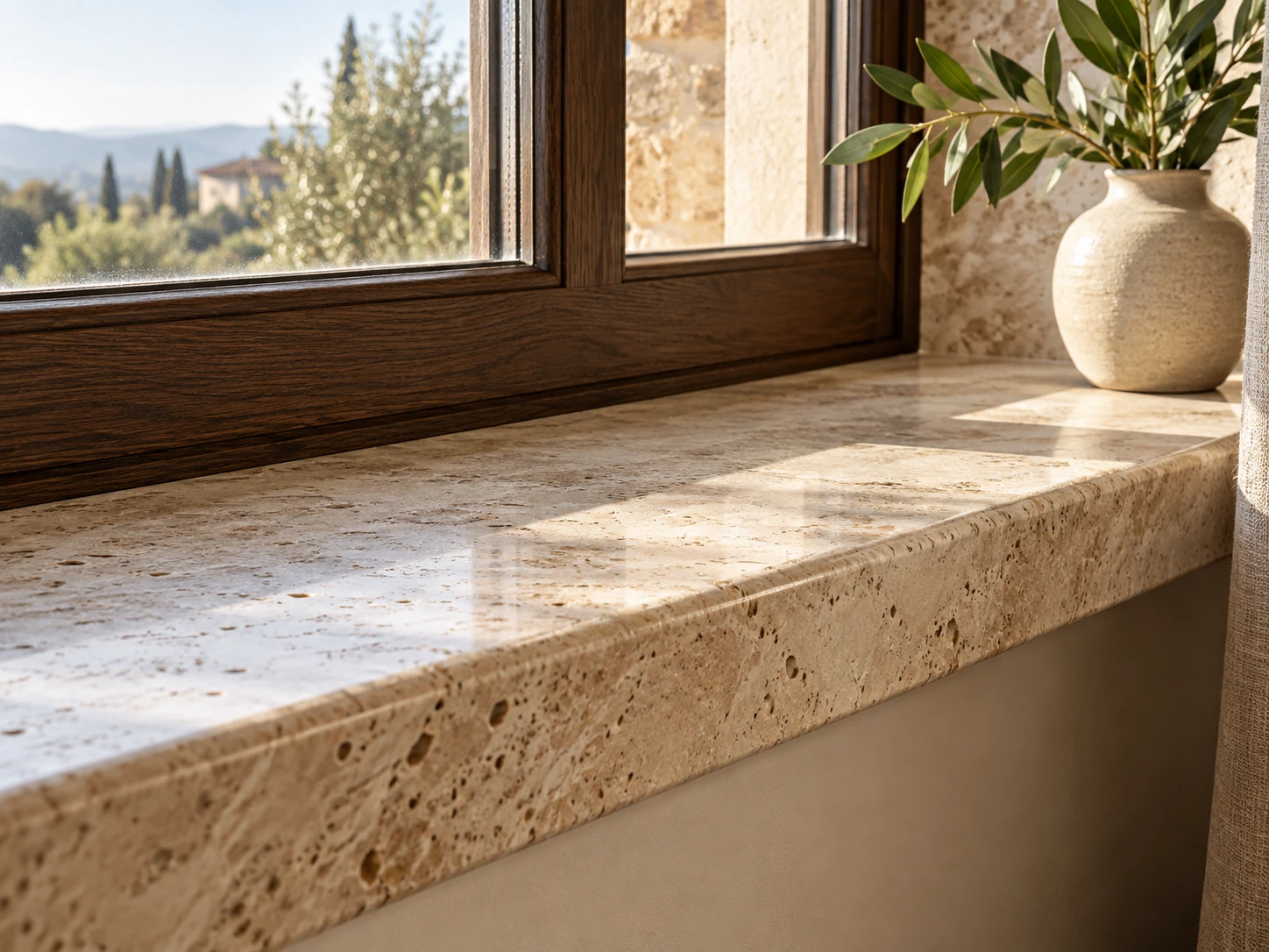 Parapety i blaty — naturalny kamień w architekturze