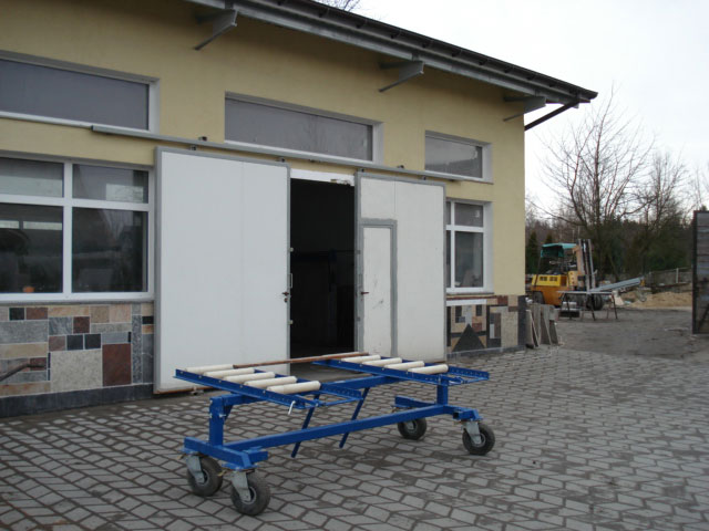 Hala zakładu kamieniarskiego ALMAK w Koszalinie